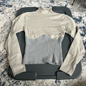 Zara Beige Knit Sweater